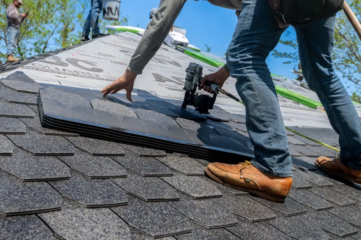 roofing project in San Mateo, CA — 2